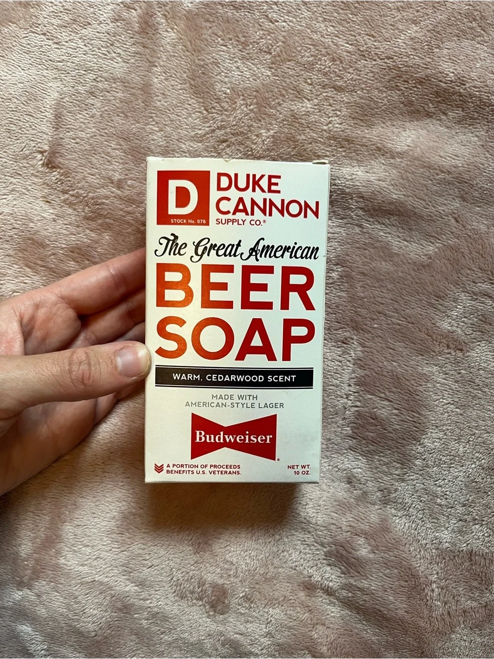 Duke Cannon Budweiser Beer Bar Soap Cedarwood